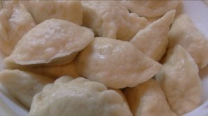 Вареники с картошкой. Дрожжевое тесто для вареников.