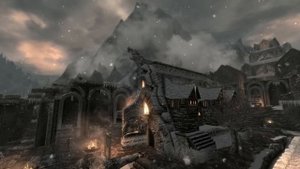 Skyrim Winter Relaxing Music Ambience