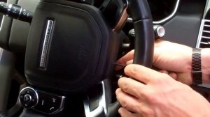 How to remove / upgrade steering wheel on Range Rover L405