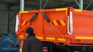 Самосвал Камаз-65115 с трехсторонней разгрузкой