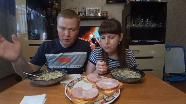 Мукбанг. Окрошка | Mukbang. Okroshka