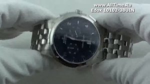 Мужские наручные швейцарские часы Edox 10102-3BUIN
