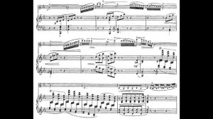 Камиль Сен-Санс. Соната для скрипки и фортепиано No. 1