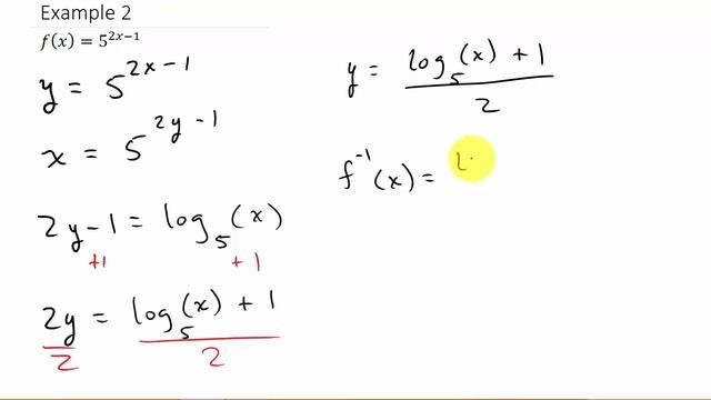 Finding The Inverse of an Exponential Function смотреть онлайн