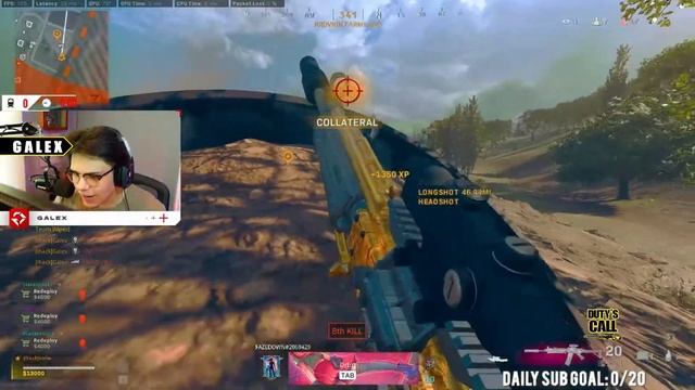 Galex - Warzone Rebirth Highlights (Wallhack Sniper Montage) смотреть онлайн