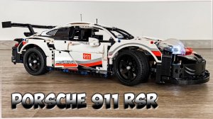 Аналог конструктора LEGO Technic - Porsche 911 RSR