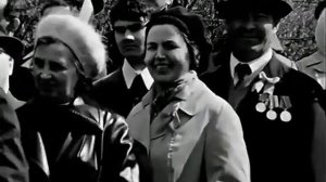 1975 год  Первомайская демонстрация в Тюменской области