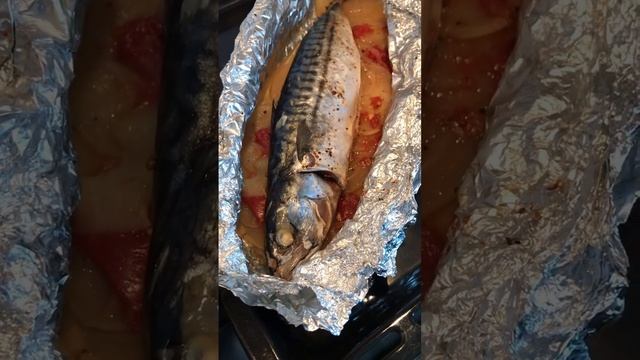 Нереально вкусная полезная скумбрия на ужин 🥰