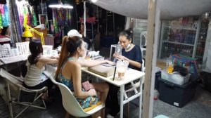 НОЧНОЙ РЫНОК НА ПАТОНГЕ/ BANSAAN/ ЦЫНЫ НА УЛИЧНУЮ ЕДУ, МОРЕПРОДУКТЫ/ ТАИЛАНД ДЕКАБРЬ 2023 🦐🍤🐠🥭🍊