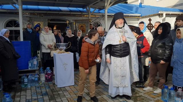  Крещение Господня.Проповедь о.Никиты Партенит 19.01.2025 г.