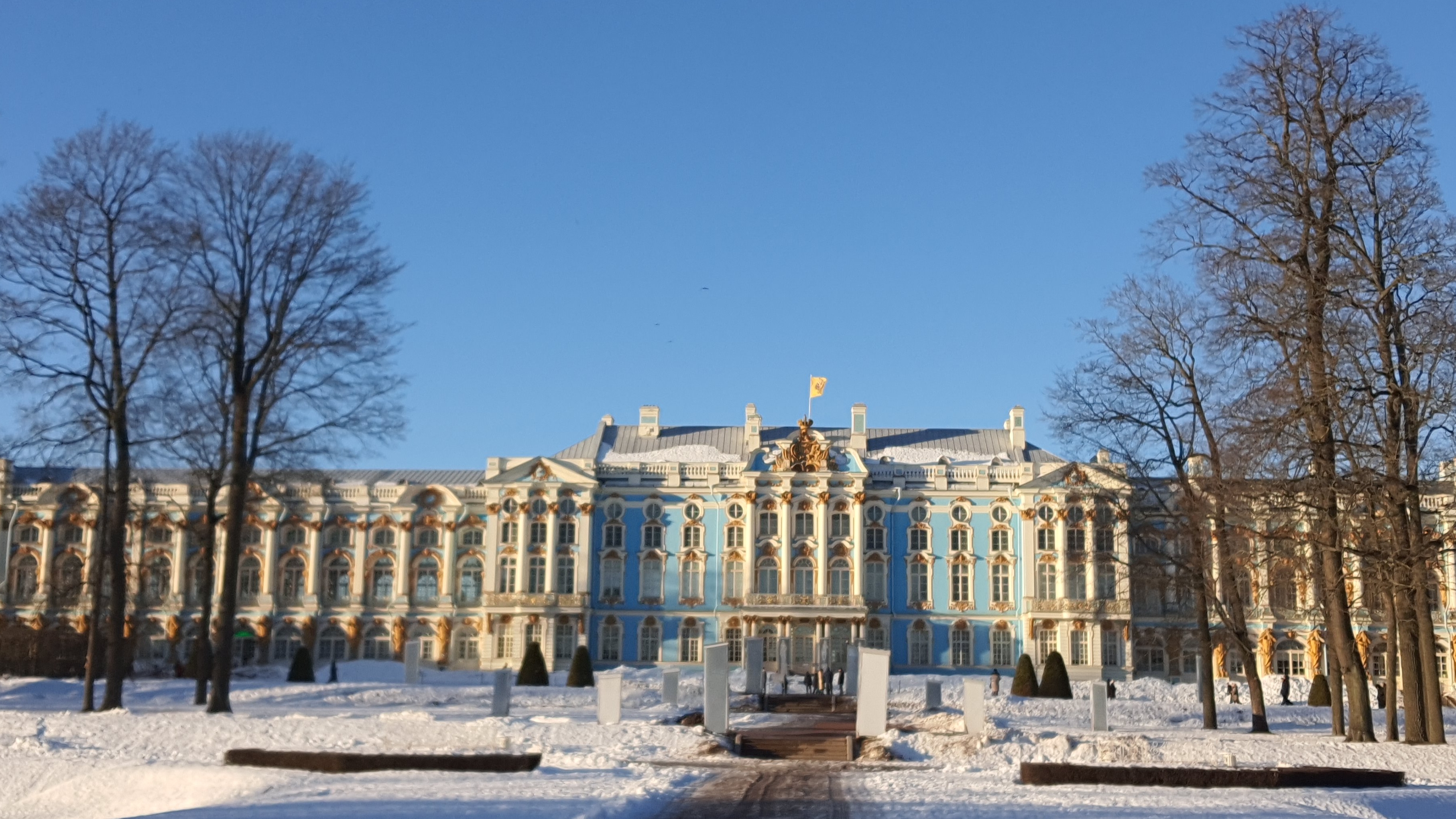 Екатерининский парк зимой смотреть онлайн