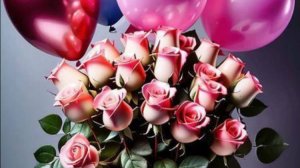 Роскошное поздравление с Днем рождения Женщине! Шикарная музыкальная видео открытка Цветы для тебя