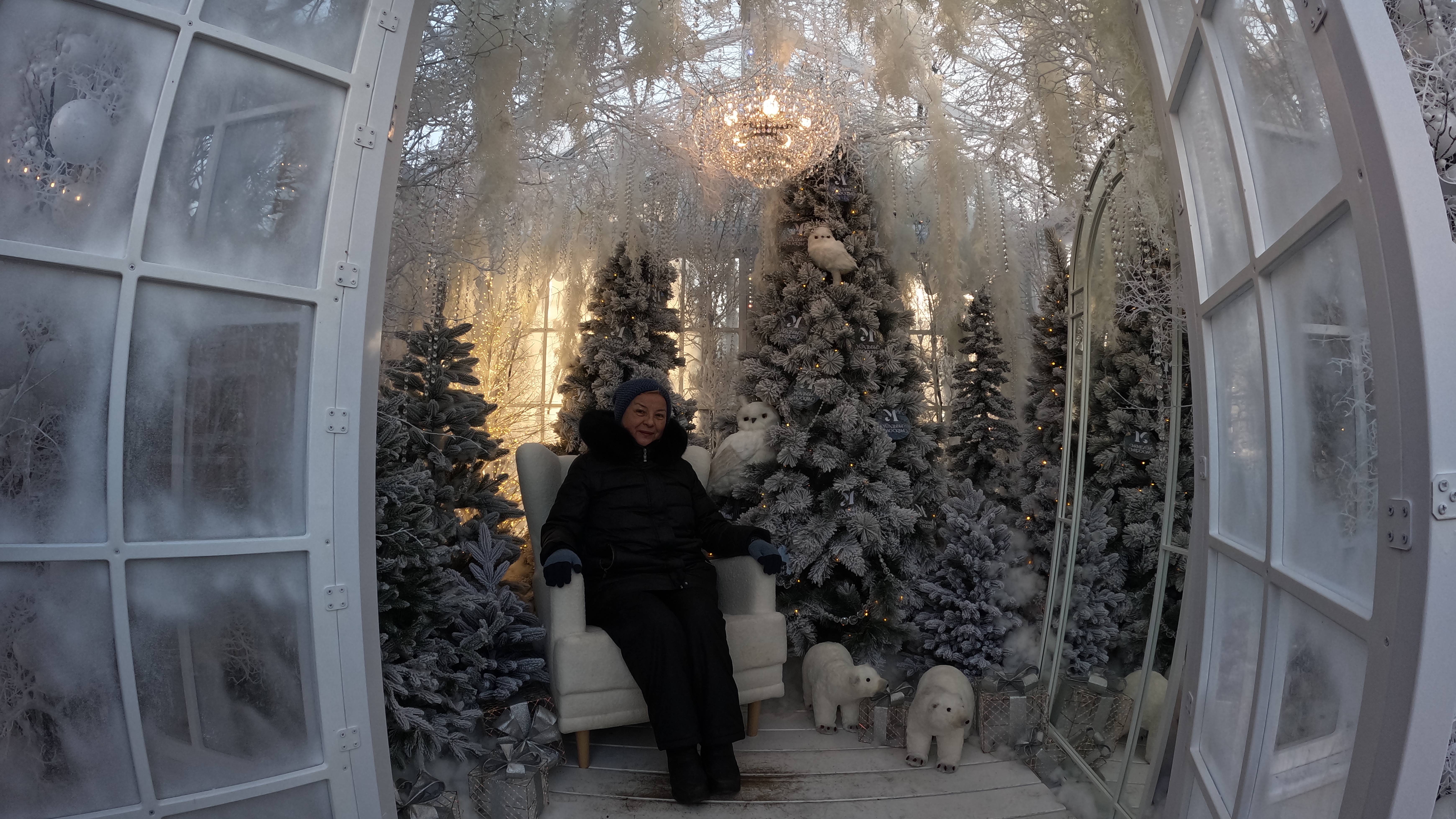 Москва - 19 января 2025 г. Театральный парк Останкино. смотреть онлайн