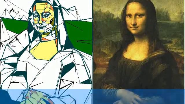 Mona Lisa, "cubistic" смотреть онлайн