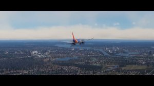 Boeing 737 Полет в зоне турбулентности