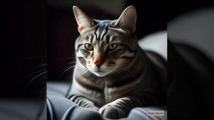 Мурлыкающий кот. Звуки для релаксации.