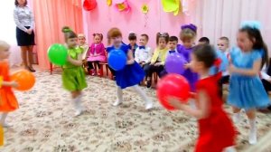 Танец "Радуга" на 8 марта