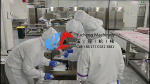 factory use hand imitate flour coating mochi ice cream machine