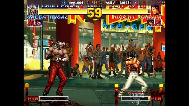 Peg1004 (KOREA) VS Asif Ali (kof95) (PAKISTAN) KOF 95 ! FT.5 Fightcade Online Gaming Video ! Japan смотреть онлайн