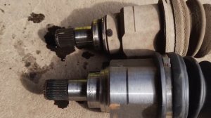 Замена передних стоек и правого привода на Geely Mk