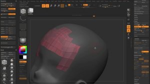 035 ZBrush 2021 ZModeler Edge Extrude Retopology Techniques (720p)