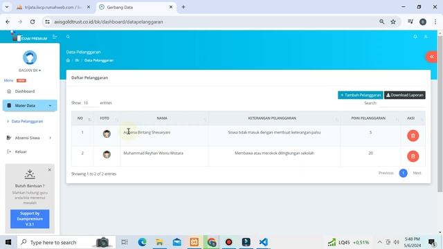 Aplikasi Smart School Pro Berbasis Web Terbaru 2024