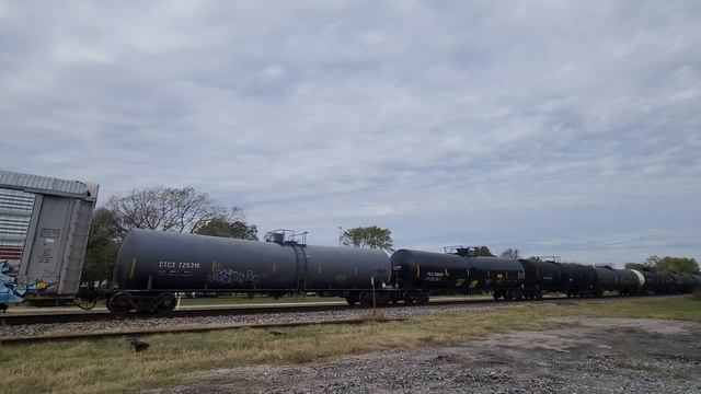 Southbound UP 6359/UP 4882, Mixed Freight Train, "Ennis Sub" Thornton, TX 11-16-20222 смотреть онлайн
