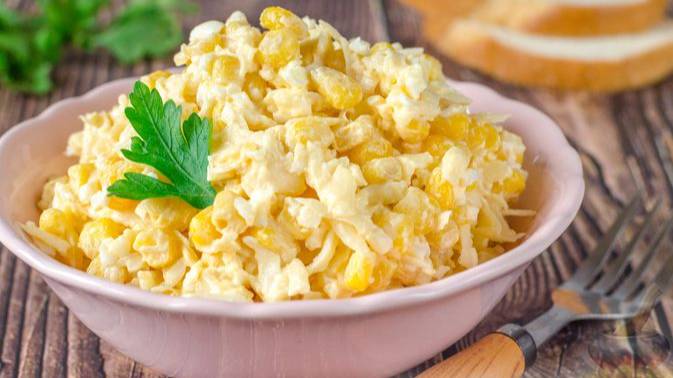 Салат из СЫРА - вкусно быстро просто