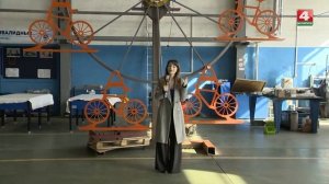 Необычную вертикальную велопарковку установят в Могилеве