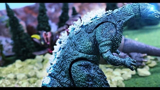 Godzilla Jr. Vs Baragon (Godzilla World Tour 7) [Stop Motion Film]
