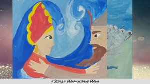 Выставка работ учащихся "На творческой волне"