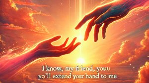 Знаю, друг, протянешь руку мне