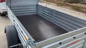 Обзор прицепа МЗСА 817701.014 с крышкой
