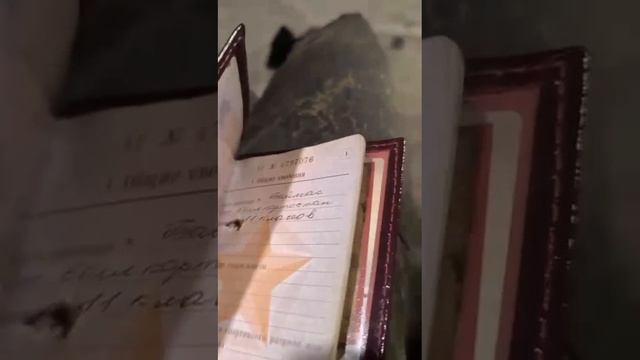 Икона, вложенная в военный билет, спасла жизнь русскому бойцу !!!