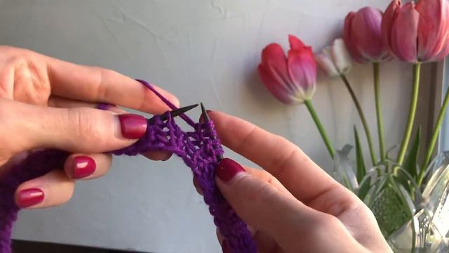 Изнаночная прибавка без наклона смотреть онлайн