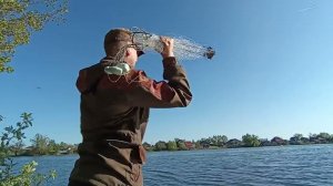 Первая РЫБАЛКА с "хапугой"