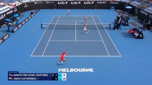 Melichar-Martinez/Babos v Hsieh/Ostapenko Highlights | Australian Open 2025 Third Round