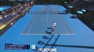 Lammons/Withrow v Behar/Galloway Highlights | Australian Open 2025 Second Round