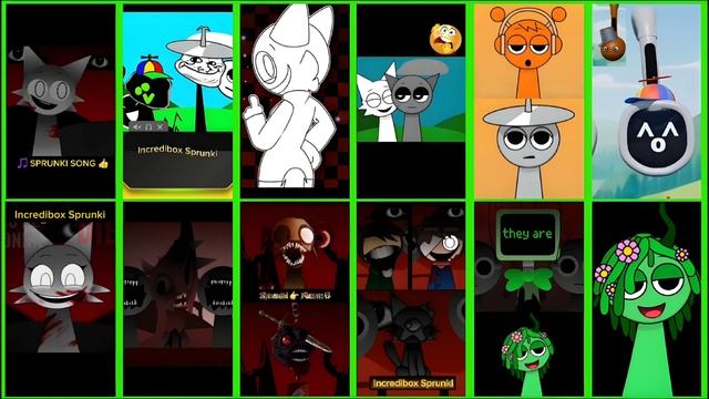 Incredibox Sprunki battle Top 12 #sprunki смотреть онлайн