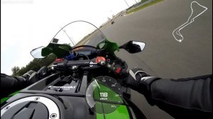 Testing the new 2016 kawasaki zx10r on the Zolder circuit