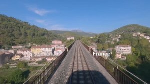 ★ 4K ★ Из Ниццы в Тенде, по трассе Фюрерштандарт-Тендебан, Франция! ★ 4K 30fps UHD ★