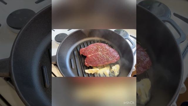 БОМБЕЗНЫЙ СТЕЙК 🥩#steak смотреть онлайн