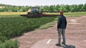 FS25 / Карта Zielonka / Прополка сорняков Fendt Xylon 524, FENDT 939 внесение органики