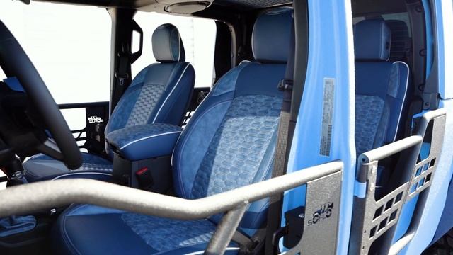 Custom Blue kevlar Hellfire 6X6 смотреть онлайн