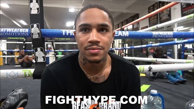 "TANK CAN'T BOX" - J'HON INGRAM, SPARRED GERVONTA DAVIS, GIVES RYAN GARCIA GOOD NEWS; PICKS WINNER