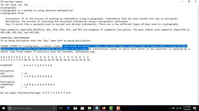 Calculate of the Caesar cipher смотреть онлайн