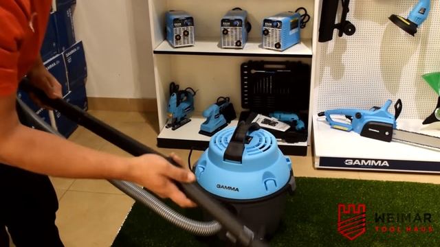 Aspiradora Compacta con Tanque de 12 Litros 1000W Gamma Weimar