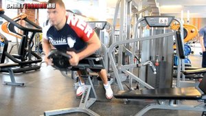 Экстензия с блином | Наклоны для спины.