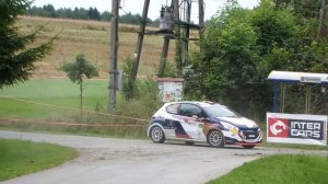 26 Rajd Rzeszowski Os.Pstrongowa A.Muradian/P.Chelebaev Peugeot 208