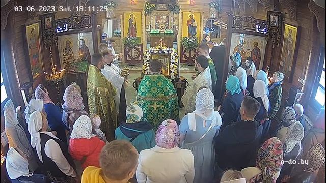 ☦ Прямой эфир | Всенощное бдение в храме Николая Японского | 03.06.2023 г. в 17.00